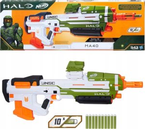Wyrzutnia Hasbro Nerf Halo MA40 duży karabin replika MA40 z gry XBOX HALO 2