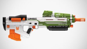 Wyrzutnia Hasbro Nerf Halo MA40 duży karabin replika MA40 z gry XBOX HALO 8