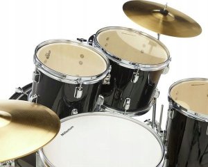 Millenium Focus 18 Drum Set Zestaw Perkusyjny Dla Początkujących Czarny 15