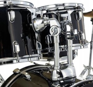 Millenium Focus 18 Drum Set Zestaw Perkusyjny Dla Początkujących Czarny 5