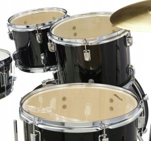 Millenium Focus 18 Drum Set Zestaw Perkusyjny Dla Początkujących Czarny 8