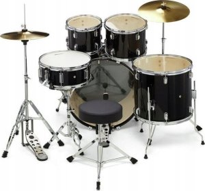 Millenium Focus 20 Drum Zestaw Perkusyjny Dla Początkujących Czarny Nowy 3