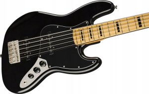 Squier CV 70s Jazz Bass MN Elektryczna Gitara Basowa Czarna Vintage Nowa 4