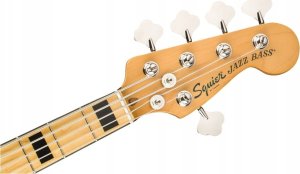 Squier CV 70s Jazz Bass MN Elektryczna Gitara Basowa Czarna Vintage Nowa 5