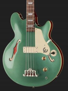 Epiphone Jack Casady Bass FPB Gitara Bas A kustyczny Klonowy Korpus Blue 3