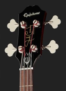 Epiphone Jack Casady Bass FPB Gitara Bas A kustyczny Klonowy Korpus Blue 4