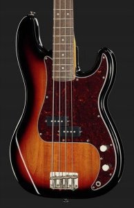 Squier CV 60s P-Bass LRL 3TS Elektryczna Gitara Basowa Vibe Sunburst Nowa 8