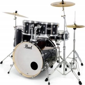 Pearl EXX725BR/C Export Jet Zestaw Perkusyjny z Talerzami+ GRATIS STOŁEK 1
