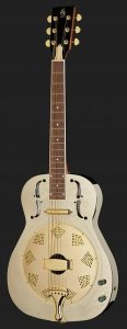 Harley Benton Custom Line CLR Metallic Chrom Rezonansowa Gitara Elektryczna 2