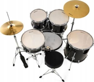 Zestaw Perkusyjny Startone Star Drum Set Standard-BK dla początkujących 3