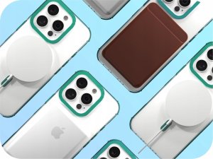 Hello Case Etui Pancerne do Apple iPhone 13 Pro (Bumper, Zielona Ramka, Magsafe, Case) 4