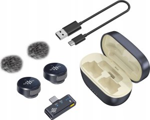 Mikrofon Luucco Mikrofon Krawatowy Bezprzewodowy na Telefon USB-C USB TYPE-C LUUCCO / MINI K2 4