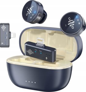 Mikrofon Luucco Mikrofon Krawatowy Bezprzewodowy na Telefon iPhone Lightning LUUCCO / MINI K2 10