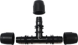 Trójnik Złączka QJ 16-16-16 mm Wciskano Skręcana 2