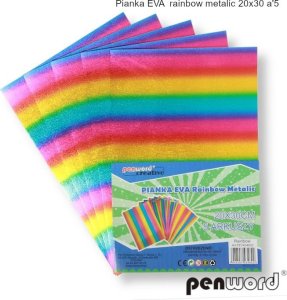 PIANKA EVA RAINBOW METALIC 20X30 a5 1