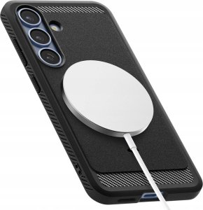 SPIGEN RUGGED ARMOR MAG MAGSAFE GALAXY S25+ PLUS MATTE BLACK 4
