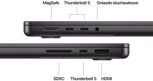 Laptop Apple MacBook Pro 14 M4 Pro / 48 GB / 512 GB / Gwiezdna czerń (MX2H3ZE/A/R2) 7