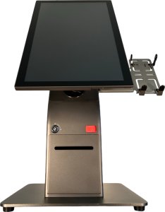 Kiosk  E-200B-KIOSK 21.5", J6412, 8GB RAM, 128GB SSD, Windows IoT, obudowa nablatowa, podstawka pod terminal płatniczy 1