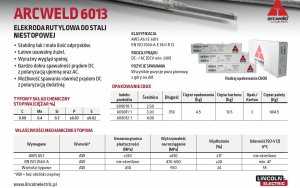LINCOLN ELECTRODE ARCWELD 6013 FI 4.0/4.5kg 1
