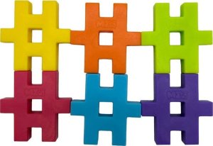 Klocki Meli Maxi Constructor Edu 600 el. 6