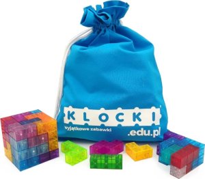 Klocki magnetyczne BIG Magic Magnetic Cubes 34el. 2
