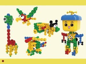 Klocki kreatywne Molyka Yellow Box 158 el. 7