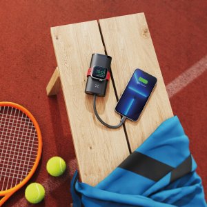 FORCELL F-ENERGY F10K4 powerbank kompatybilny z Apple Watch PD QC3.0 3A 22,5W 10000 mAh czarny 8