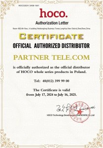 HOCO ładowarka sieciowa Typ C + kabel Typ C do Lightning PD QC 20W N60 czarna 6