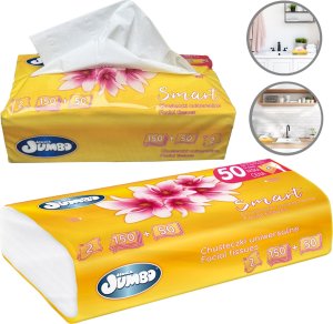 Chusteczki uniwersalne 200 szt. SŁONIK JUMBO SMART folia 2W - 25 op. 2