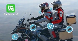 Carpuride W702B Pro motocyklowy ekran Carplay BMW bezprzewodowy 7" nowy 4