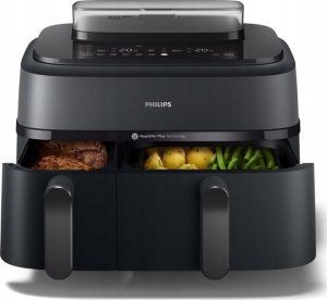 Philips Steam Airfryer Seria 5000 frytkownica beztłuszczowa NA550 9l 2kosze 1
