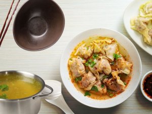 Lobo Przyprawa w proszku do bulionu zupy Won Ton chińskiej z pierozkami baza 5 saszetek/45g 4