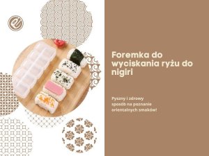 Foremka do nigiri do ryżu sushi wyciskarka wytłaczanie 5x nigiri maker plastikowa 6x3,5x4 cm 3