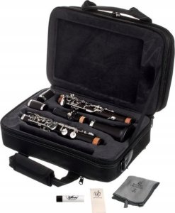 Klarnet Schreiber D26 Bb z Futerałem Drewno Grenadilla Niemiecki Chwyt Nowy 8