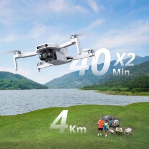 Potensic ATOM LT Dron 2 Akumulatory GPS 2,5K EIS 80 min Lotu FPV 4 km nowy 5