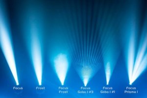 Stairville BS-280 R10 BeamSpot Ruchoma Głowica Osram Sirius 280W 27 Kolorów 9