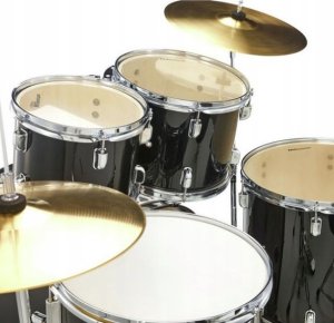 Zestaw Millenium Focus 22 Drum Komplet Perkusyjny dla Początkujących Czarny 4