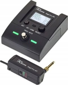 the t.bone GigA Pro Pedal Set Bezprzewodowy System 2,4 GHz Do Gitary i Basu 1