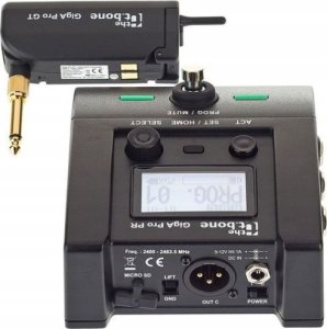 the t.bone GigA Pro Pedal Set Bezprzewodowy System 2,4 GHz Do Gitary i Basu 2