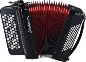 Zestaw Startone Akordeon Guzikowy Uchwyt Typu C 72 Basy 62 Przyciski Nowy 2