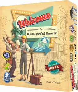 Welcome To.. Miasteczko marzeń gra planszowa 2nd Edition ENGLISH BOARD GAME 1