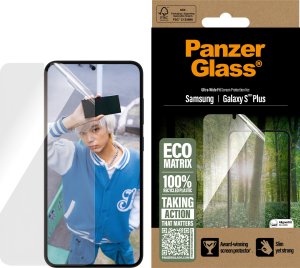 PanzerGlass Szkło hartowane Eco* Matrix Ultra-Wide Fit do Samsung Galaxy S25+ 2