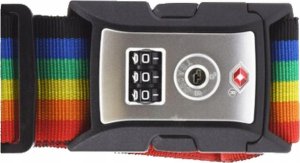 UNIWERSALNY PAS ZABEZPIECZAJĄCY DO WALIZKI SPINAJĄCY 180x5CM NA SZYFR PROWORLD - MULTIKOLOR 3