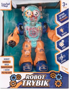 Robot Trybik chodzący + efekty świetlne i dźwiękowe 143250 11