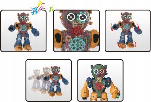 Robot Trybik chodzący + efekty świetlne i dźwiękowe 143250 9