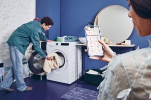 Candy Washing Machine | BR 410B8-S | Energy efficiency class A | Front loading | Washing capacity 10 kg | 1400 RPM | Depth 60 cm | Width 60 cm | Display | LED | Steam function | Wi-Fi | White 16