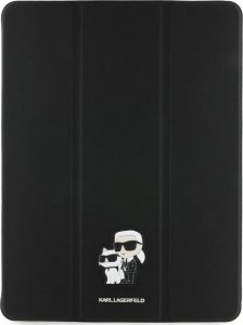 Karl Lagerfeld KLFC13PM24SAKCK iPad Pro   13" 2024 Book Cover czarny/black Saffiano Magnetic Karl &Choupette 2
