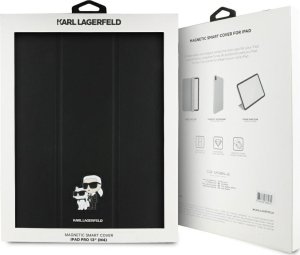 Karl Lagerfeld KLFC13PM24SAKCK iPad Pro   13" 2024 Book Cover czarny/black Saffiano Magnetic Karl &Choupette 8