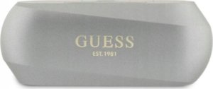 Słuchawki Guess słuchawki Bluetooth GUTWSC2MCDSE TWS + stacja dokująca taupe Elongated Metalic Printed Logo 2