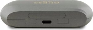 Słuchawki Guess słuchawki Bluetooth GUTWSC2MCDSE TWS + stacja dokująca taupe Elongated Metalic Printed Logo 4